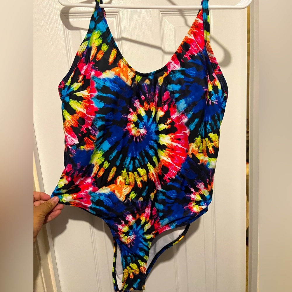 Multi color swimsuit!